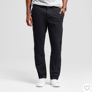 Goodfellow Mens 32x30 black athletic chino pants